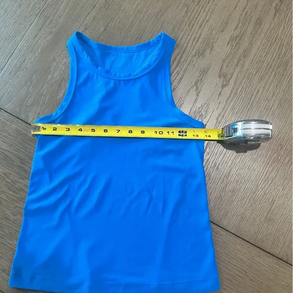 Lululemon Align Waist-Length Racerback Tank Top Size 2 Blue - Picture 6 of 7
